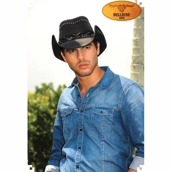 Bullhide Burnt Dust - Leather Cowboy Hat - Hatcountry