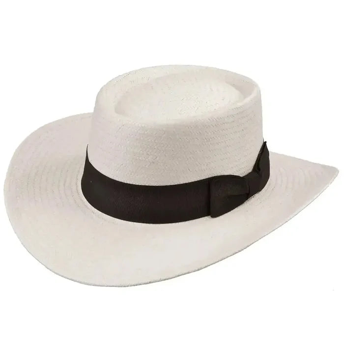 Deadwood Mason - Straw Gambler Hat - Hatcountry