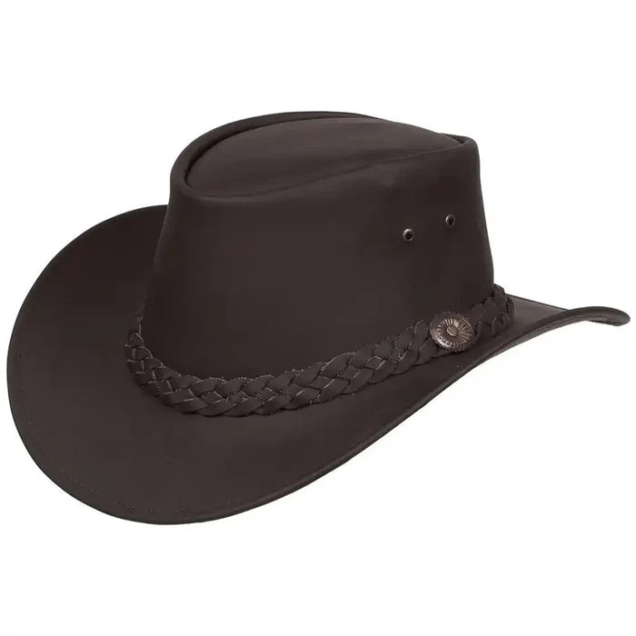 Deadwood Trading Tolga -Aussie Leather Outback Hat - Hatcountry