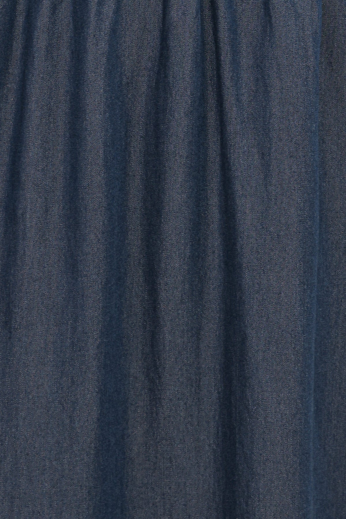 Steele Puff Sleeve Midi Dress - Dark Denim