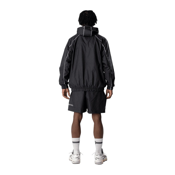 TRACK JACKET 3M BLACK - Four Street
