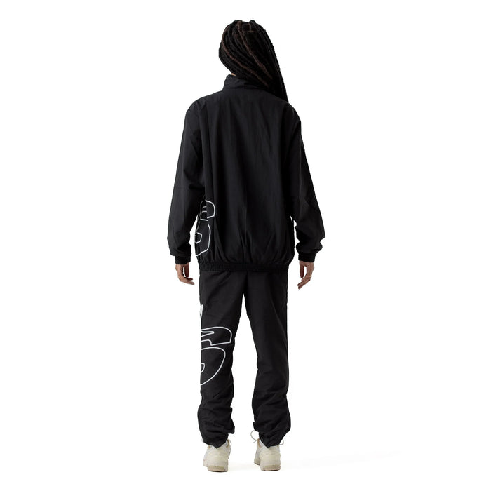 TRACK JACKET S STAR BLACK - Four Street