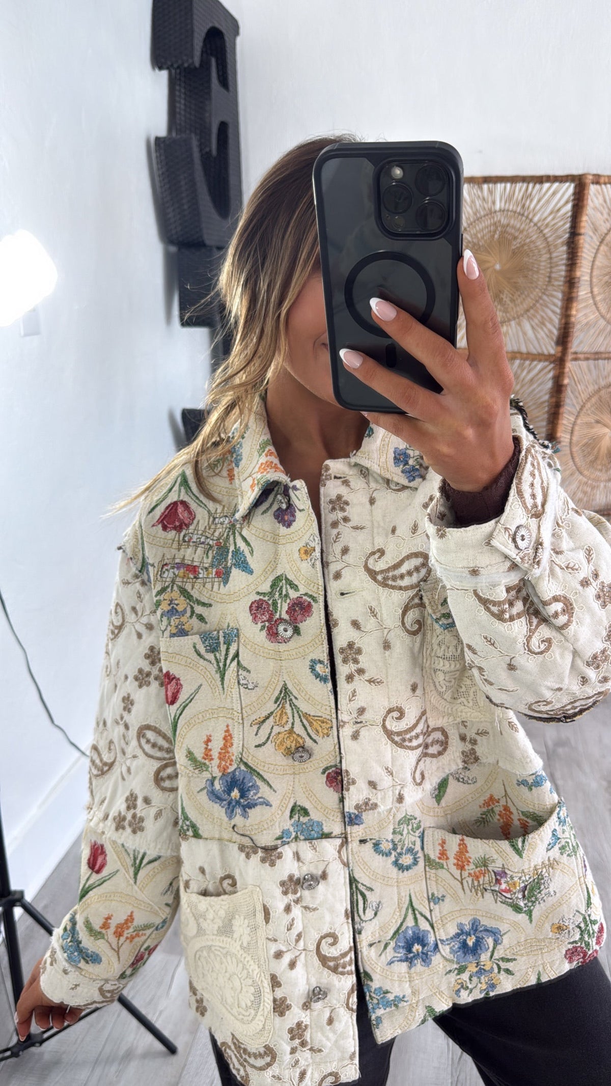 Luminous Threads Jacket, Natural Multi