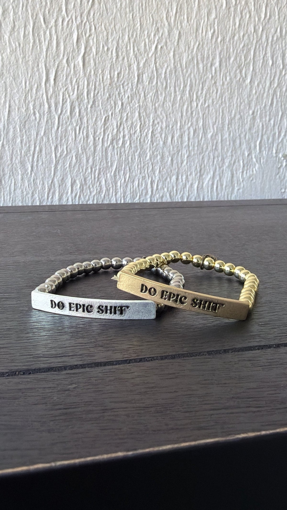 Epic Bracelet, Gold Bead
