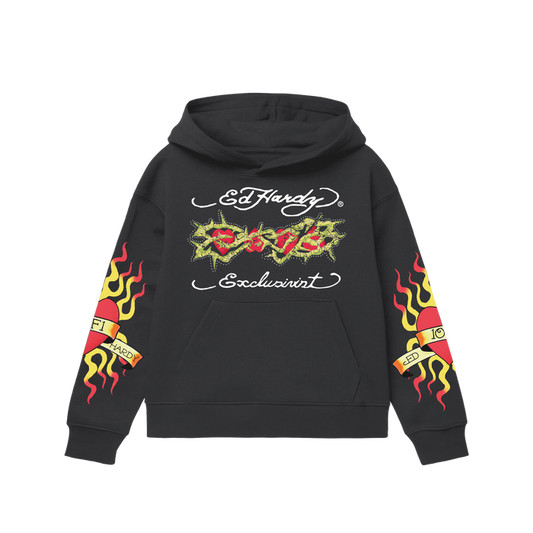 1of1 Ed Hardy "Protected Hearts" Hoodie