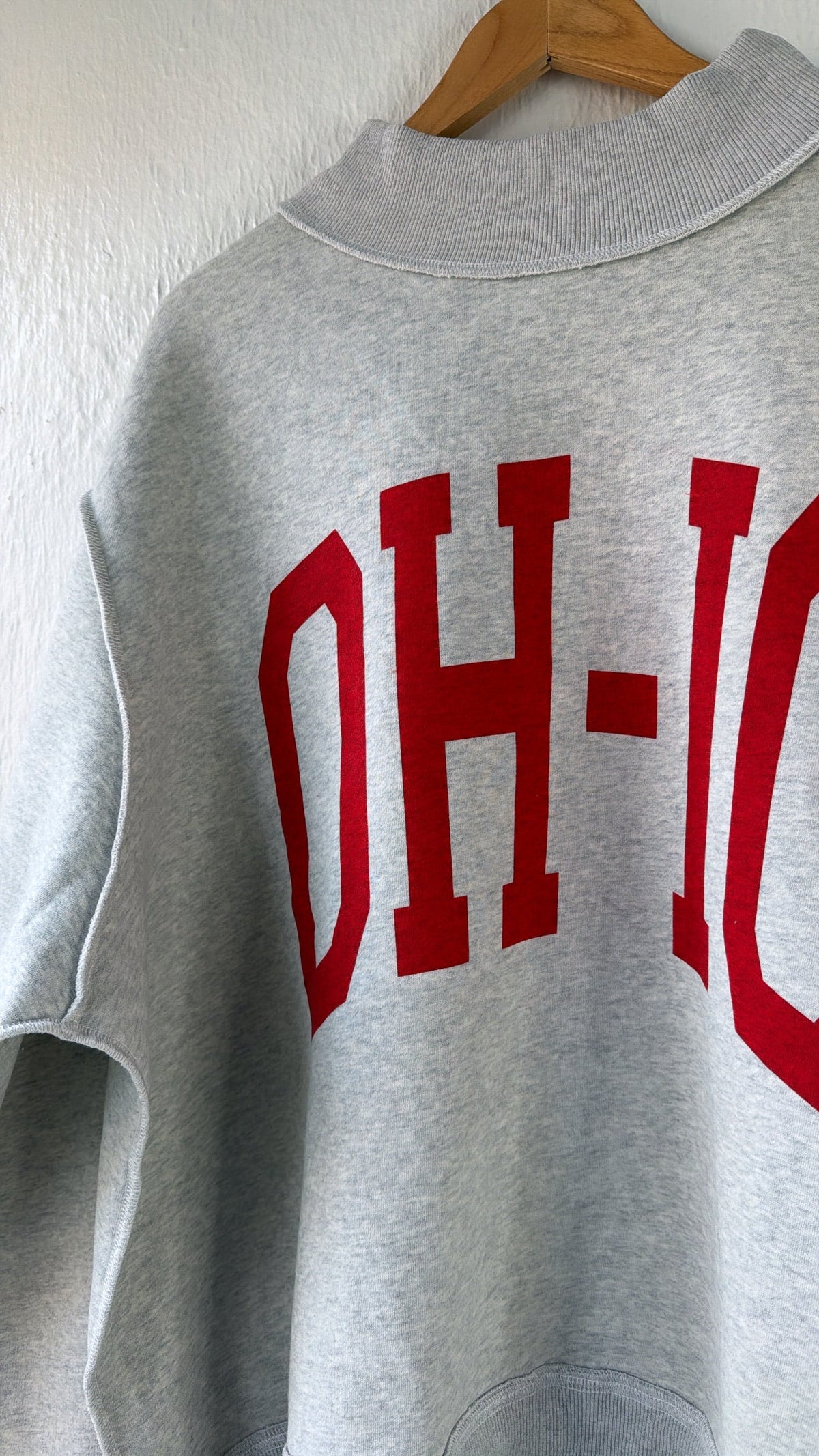 National Champs Crewneck, Heather Grey