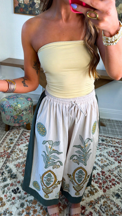 All Essential Tube Top, Butter Yellow