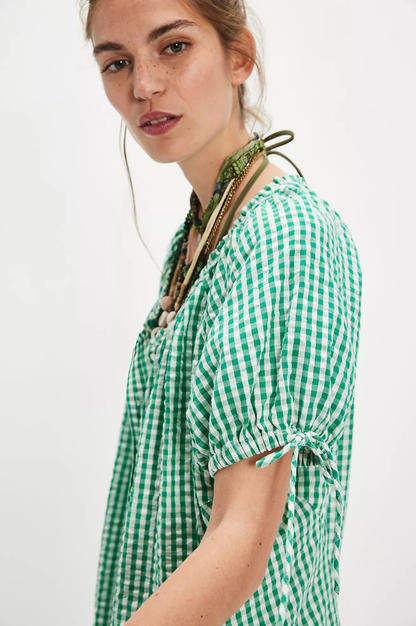 Farley Gingham Tunic