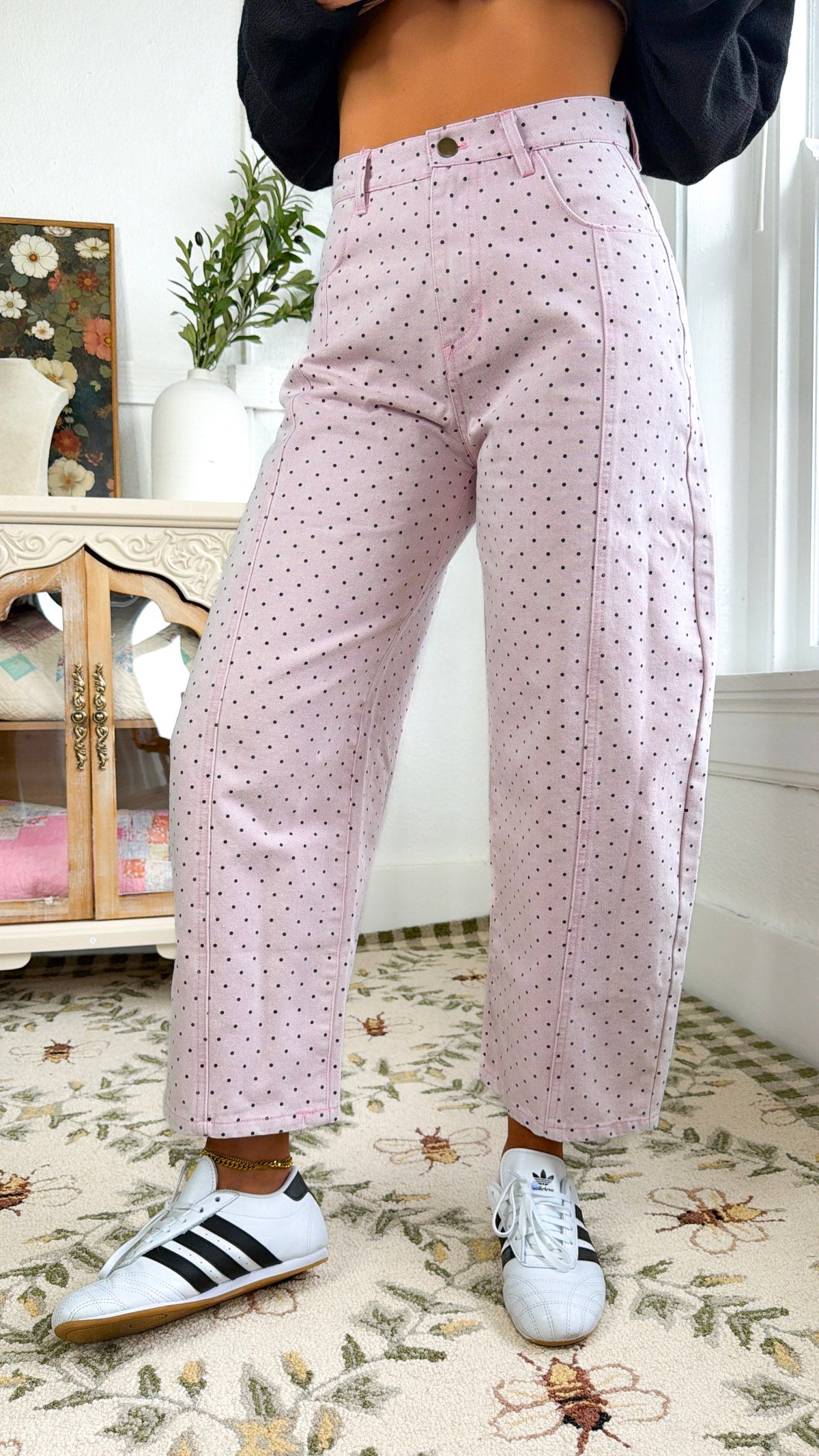 Little Polka Dot Barrels, LT. Pink