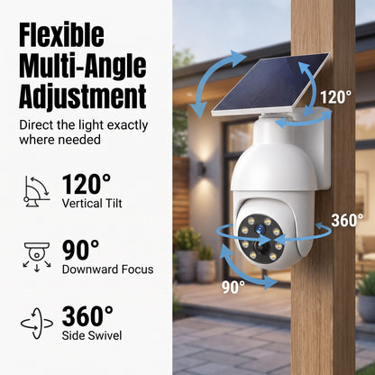 🔥 50% OFF – Solar-Powered Security Camera Light for Outdoor Protection