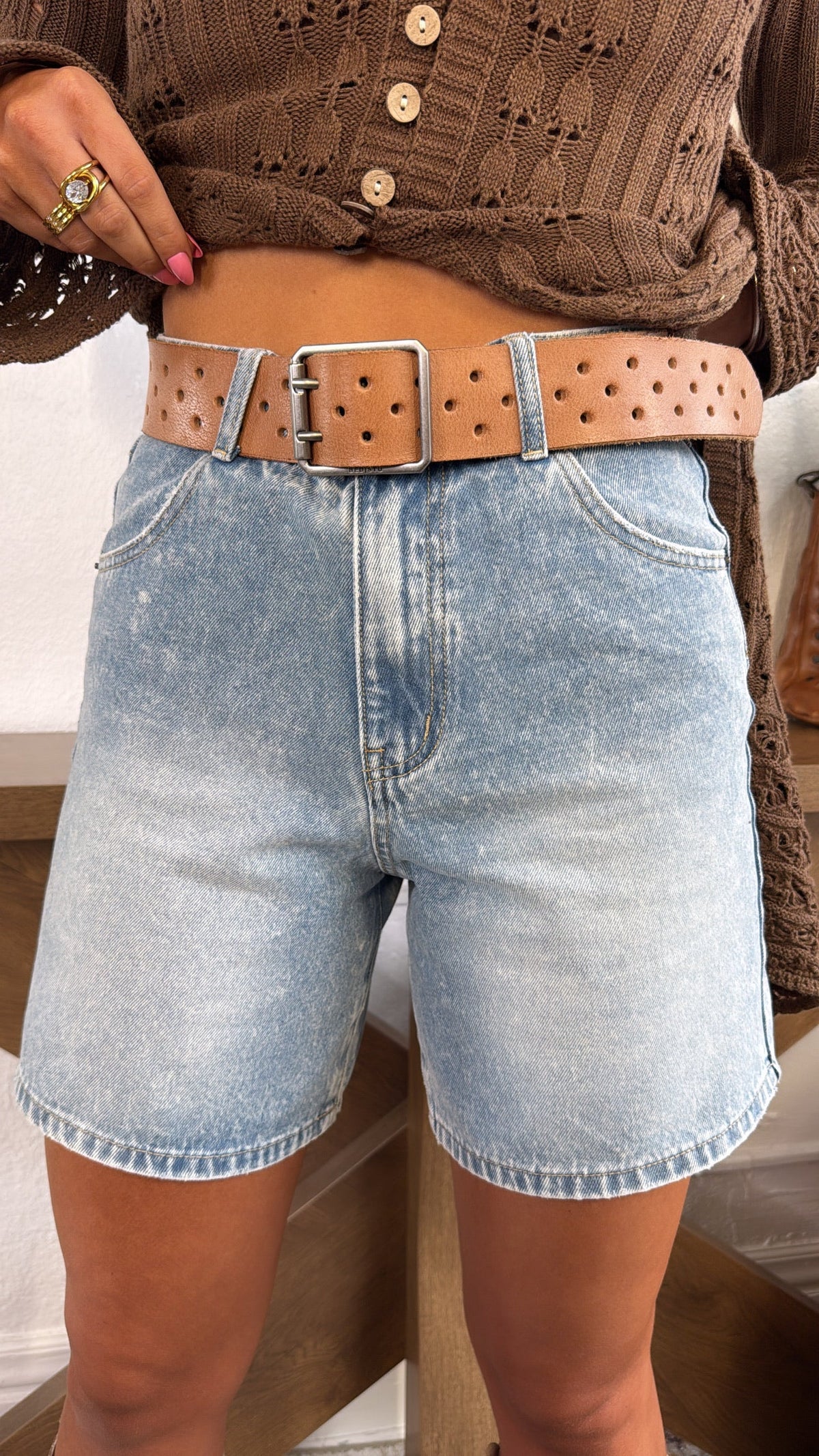 BY TOGETHER: Denim Jean Shorts