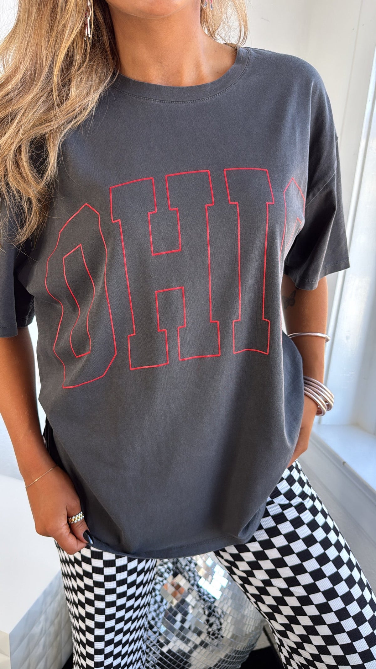 Oversized Ohio Graphic Tee