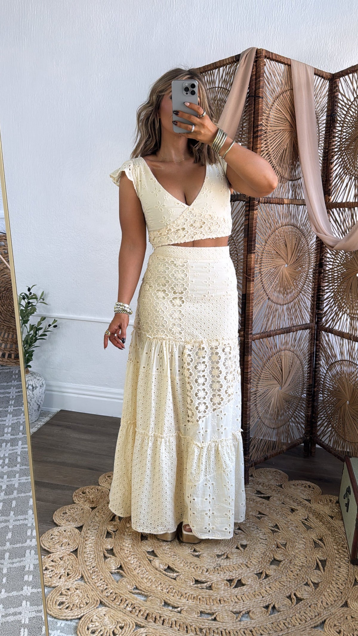ECB Exclusive: Sunseeker Eyelet Boho Set