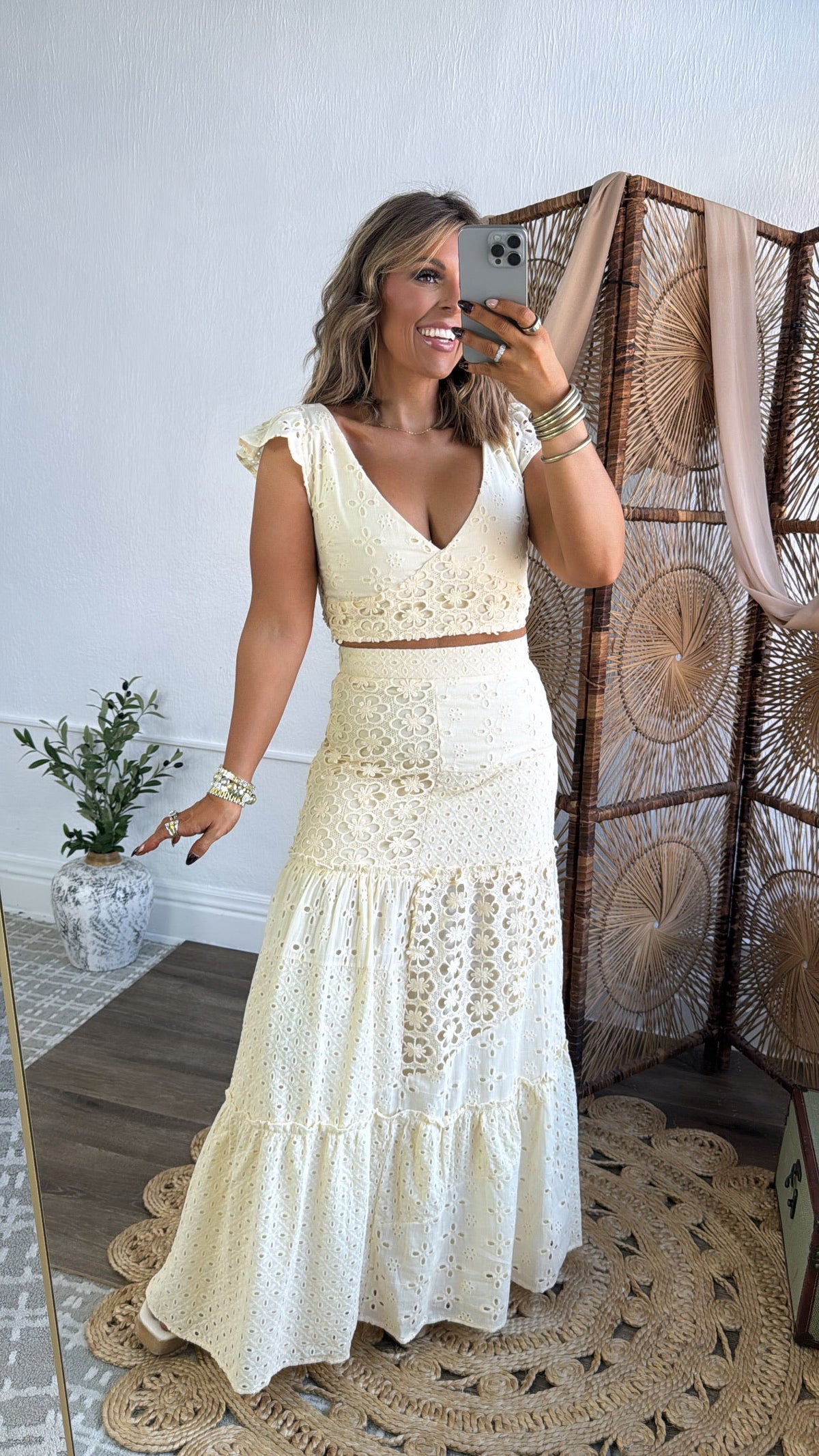 ECB Exclusive: Sunseeker Eyelet Boho Set