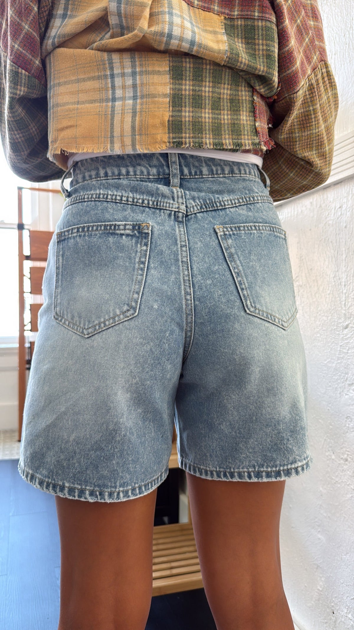 BY TOGETHER: Denim Jean Shorts