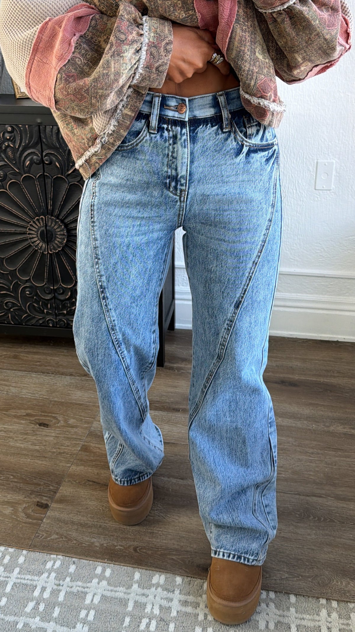 Everett High Rise Denim, Medium