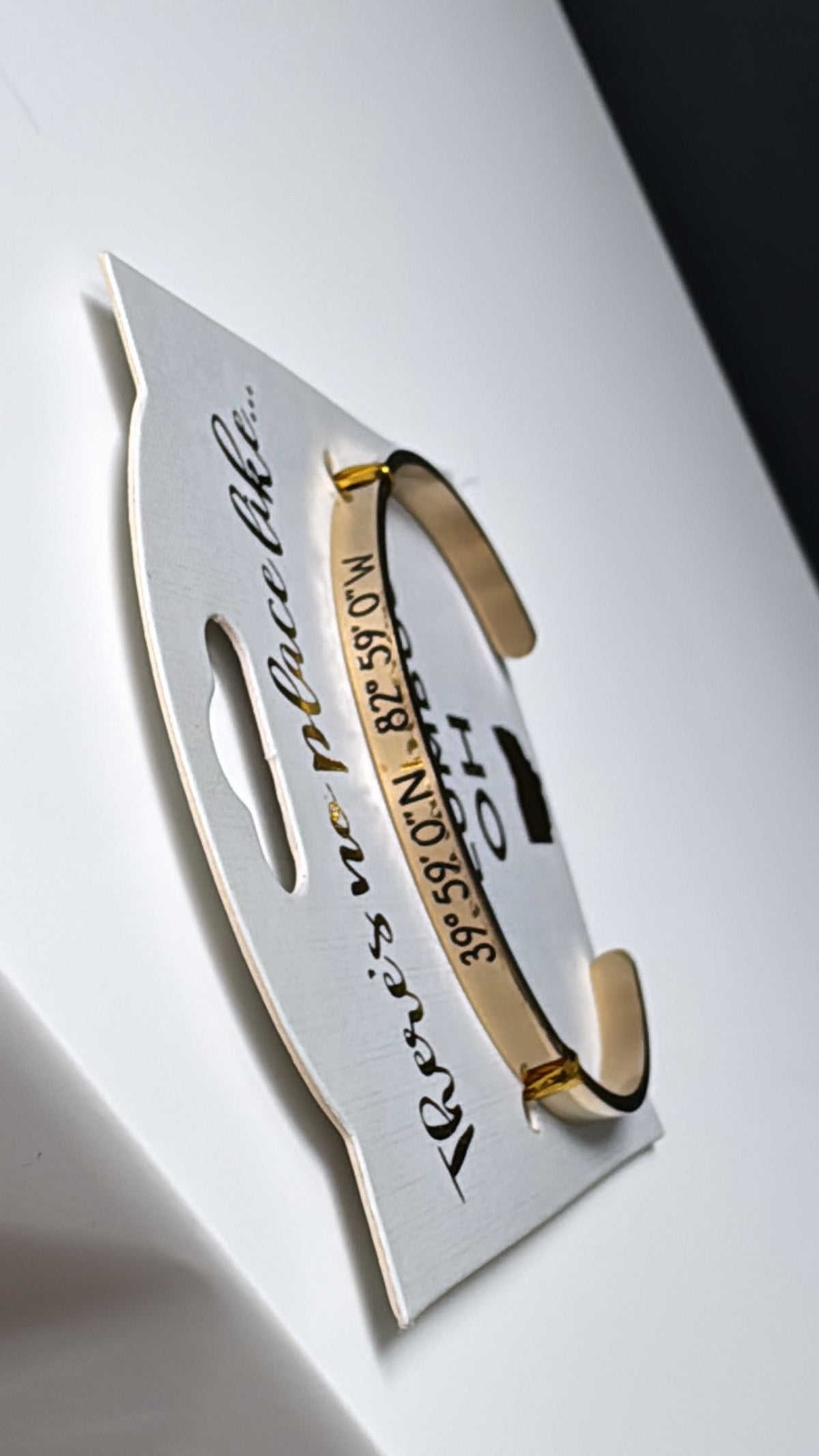 Columbus Cuff Bracelet , Gold