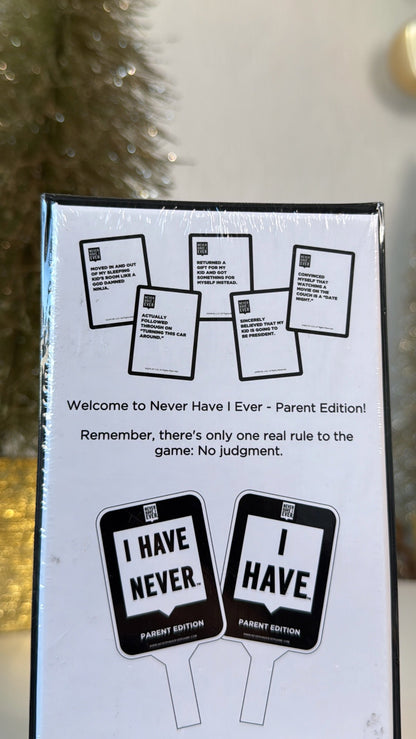Never Have I Ever, Parent & Couples Edition Party Card Game
