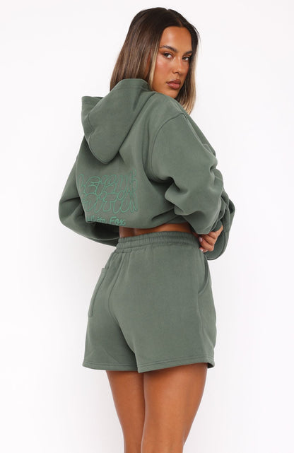 Leisure Edition Lounge Shorts Dark Green