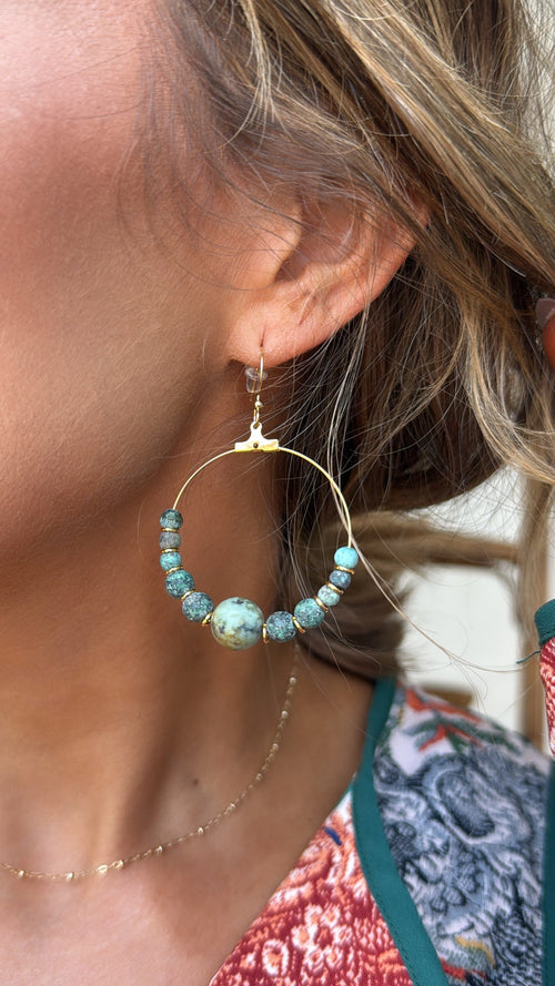 Cecelia Missy Gemstone Collection, Afr. Turquoise