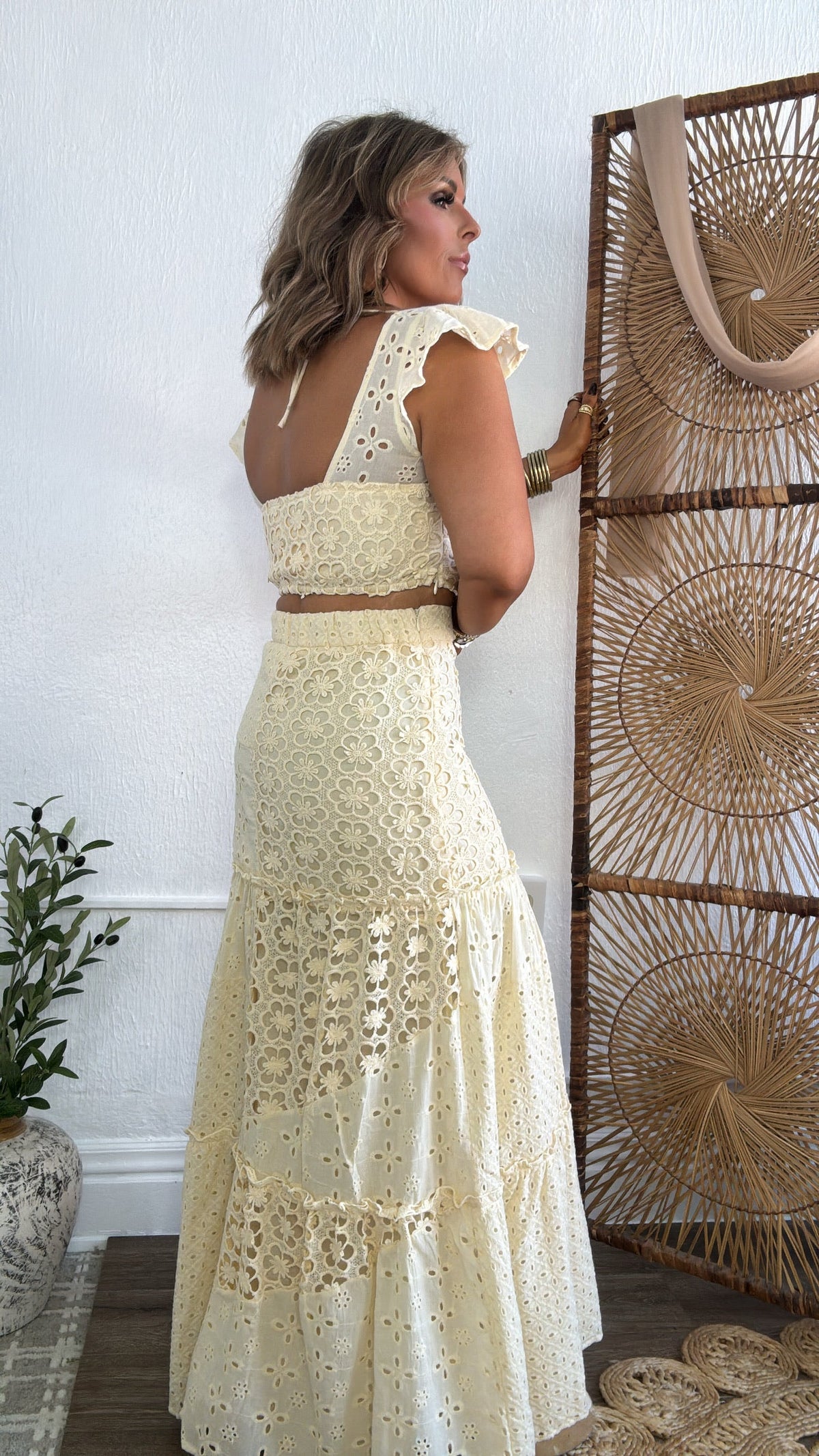 ECB Exclusive: Sunseeker Eyelet Boho Set
