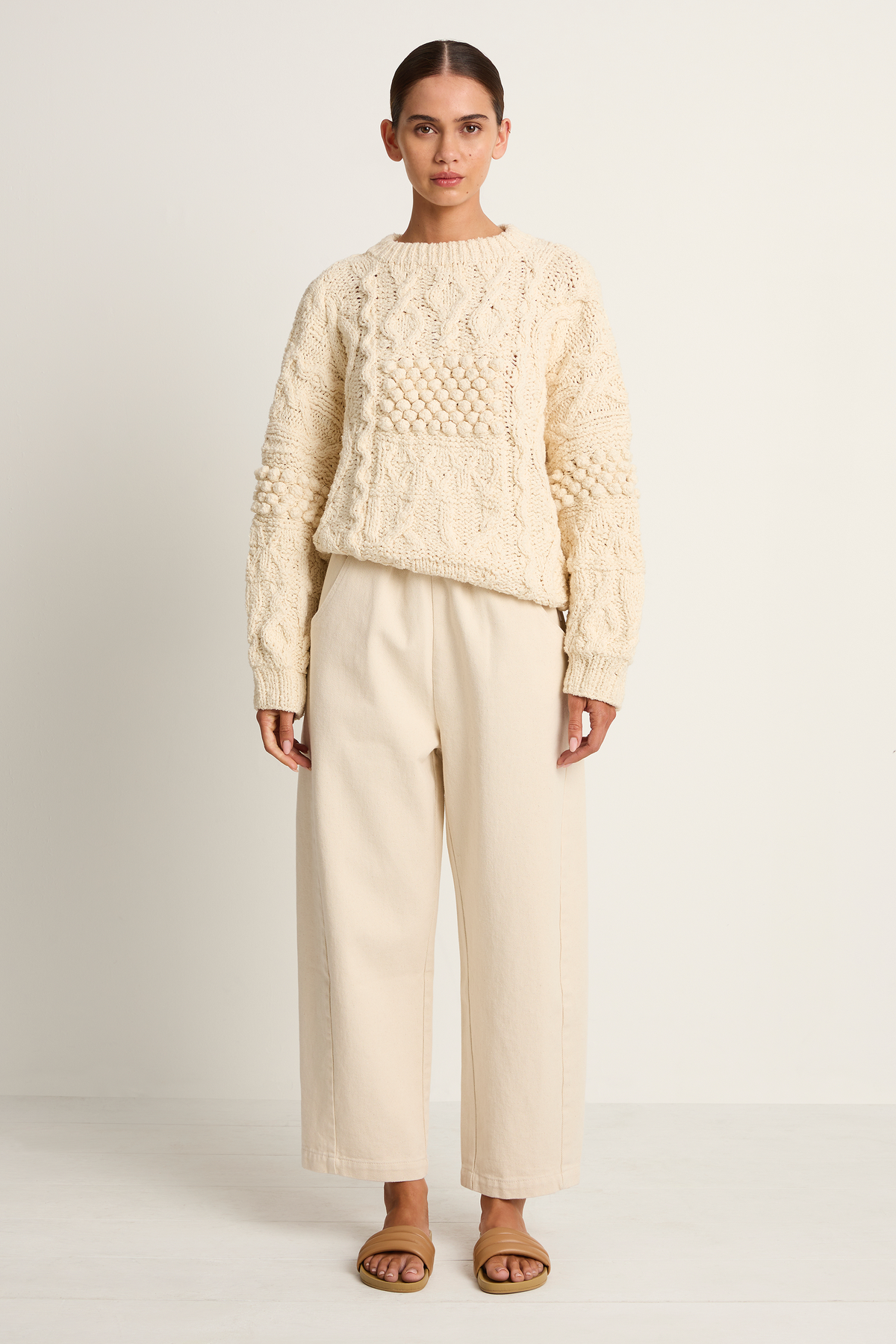 Le Bon Shoppe Arc Pants - Naturel