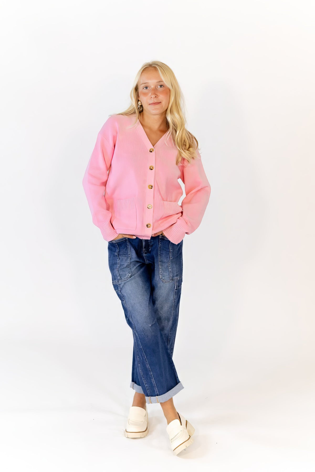 Drina Button Up Cardigan
