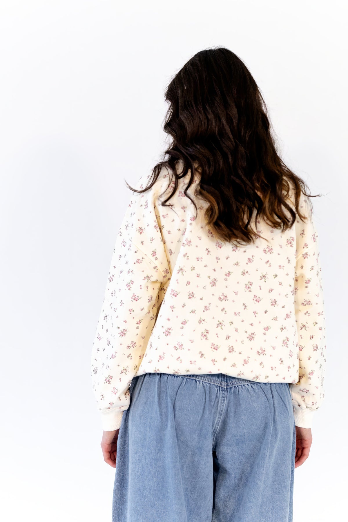 Lidia Ditsy Floral Crewneck