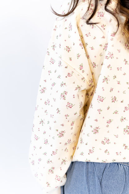 Lidia Ditsy Floral Crewneck