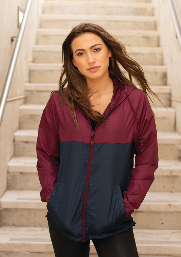 Alpha Delta Pi Windbreaker Jacket - Letters