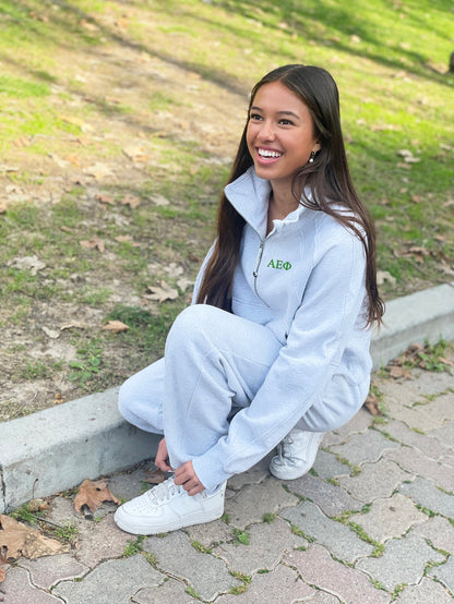 Alpha Epsilon Phi lululemon Scuba Oversized Funnel-Neck Half Zip