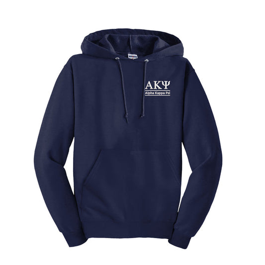 Alpha Kappa Psi Embroidered Hooded Pullover