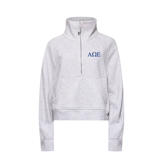 Alpha Omega Epsilon lululemon Scuba Oversized Funnel-Neck Half Zip