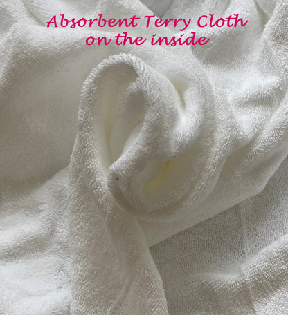 Alpha Omicron Pi Velour Spa Wrap