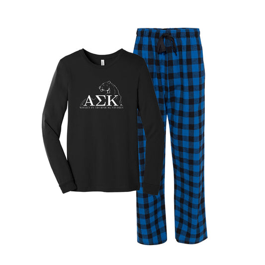 Alpha Sigma Kappa Lioness Pajama Set