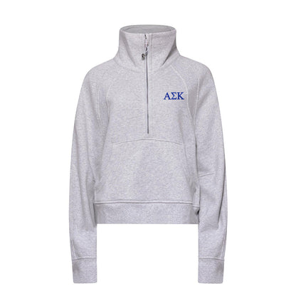 Alpha Sigma Kappa lululemon Scuba Oversized Funnel-Neck Half Zip
