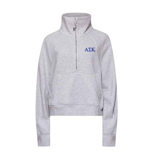 Alpha Sigma Kappa lululemon Scuba Oversized Funnel-Neck Half Zip
