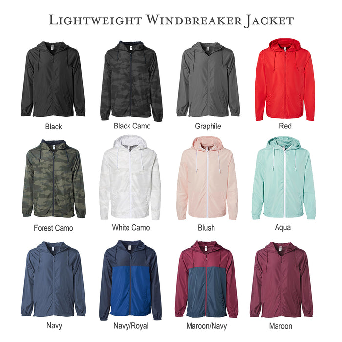 Alpha Sigma Phi Full Zip Windbreaker