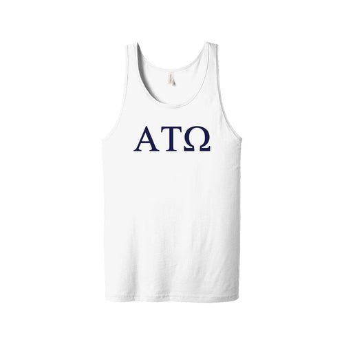 Alpha Tau Omega Fraternity Jersey Tank Top
