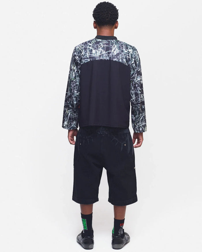 BERMUDA JEANS CURVALÍNEA CINTO TRIBAL - Four Street