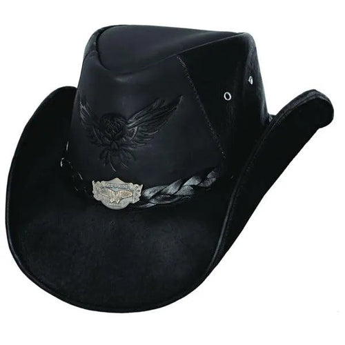 Bullhide King of the Road - Leather Cowboy Hat - Hatcountry