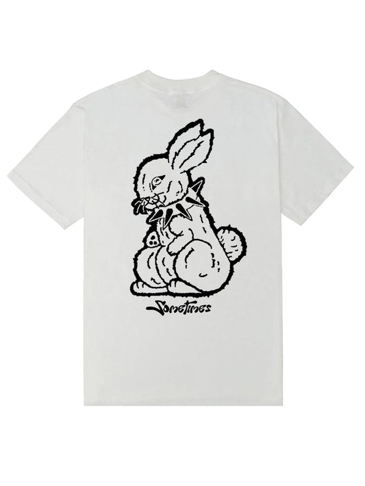 Camiseta Bad Rabbits Off White - Four Street