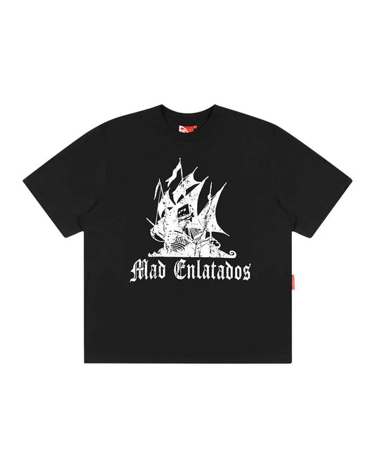 CAMISETA BARCO DA PIRATARIA PRETA - Four Street