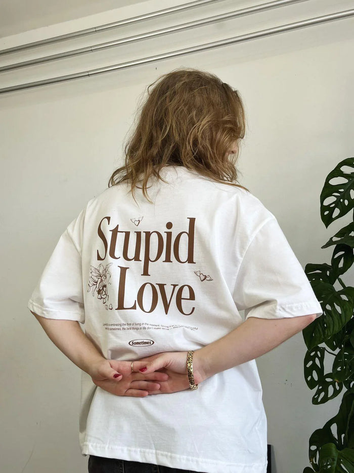 Camiseta Boxy Stupid Love - Four Street