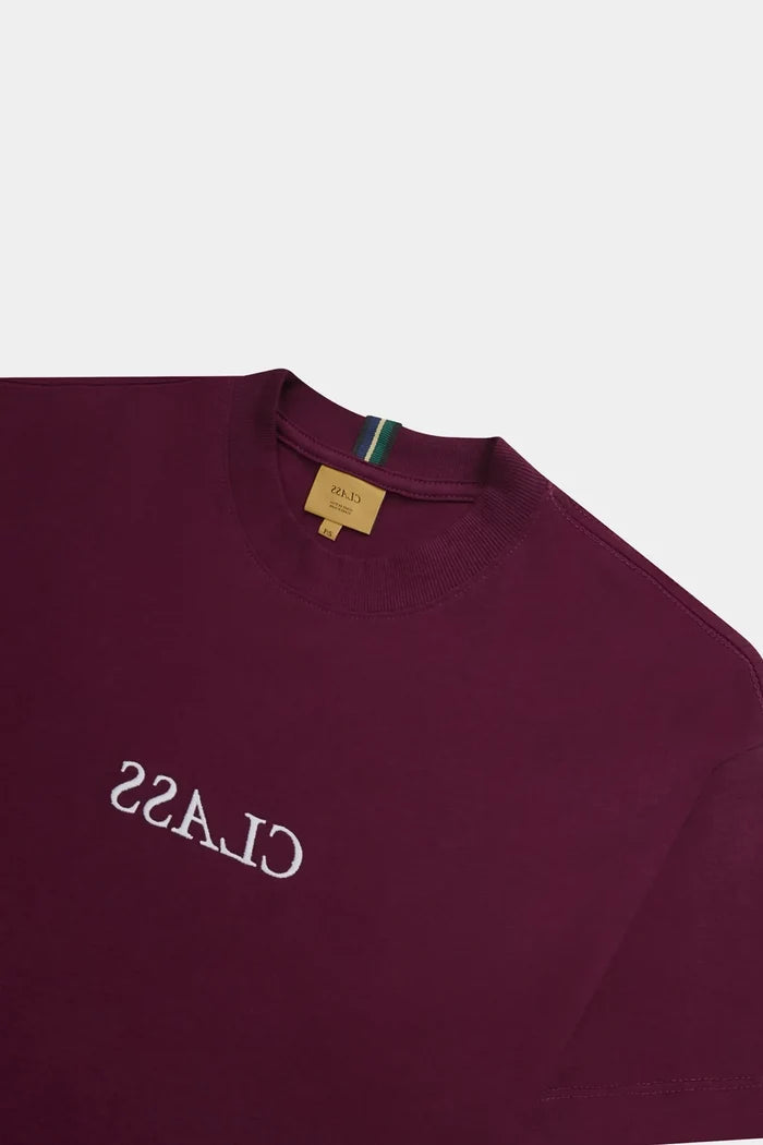 Camiseta Class Inverso (Burgundy) - Four Street