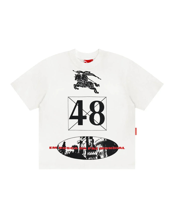 CAMISETA EM BUSCA DA PAZ OFF WHITE - Four Street