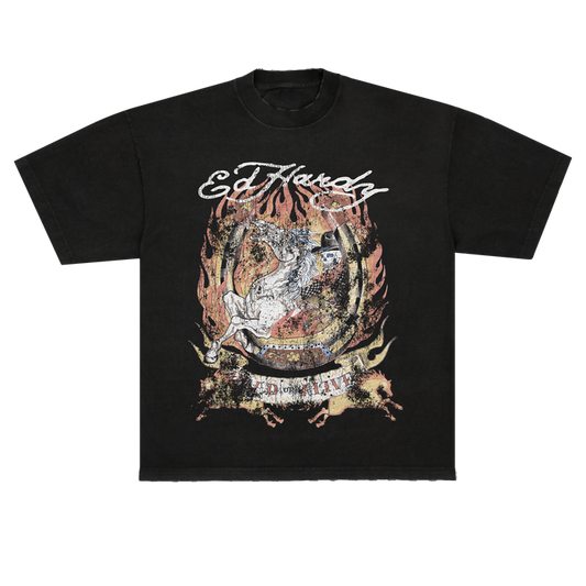 Camiseta "Horse" Ed Hardy x Matuê