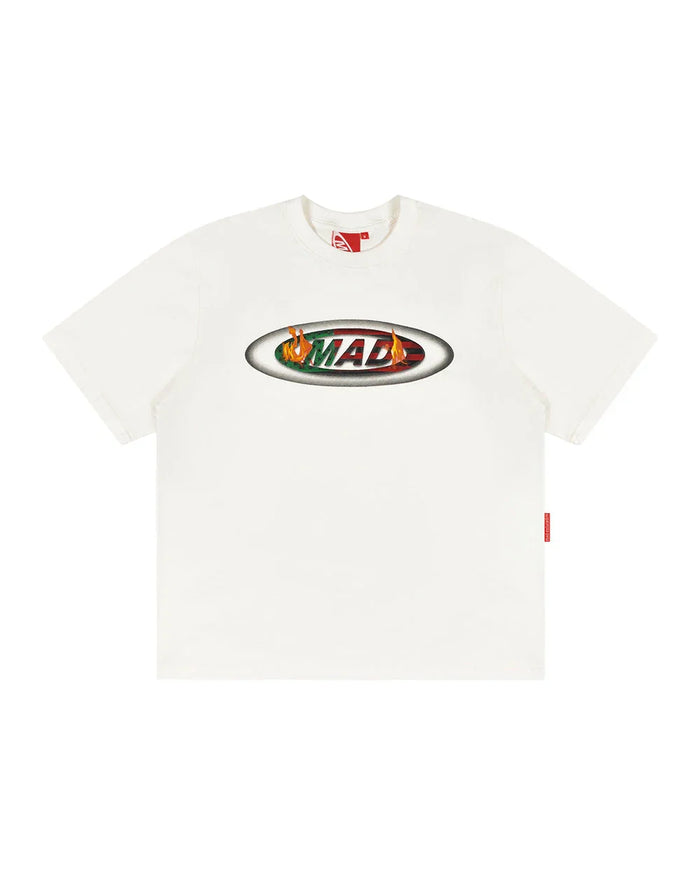 CAMISETA MAD LOGO 125 OFF WHITE - Four Street