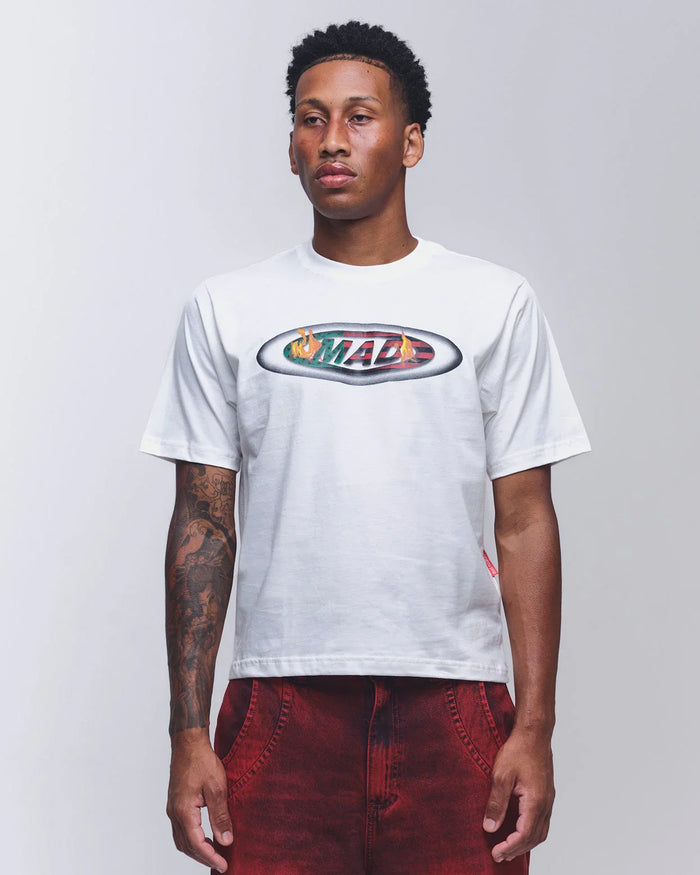 CAMISETA MAD LOGO 125 OFF WHITE - Four Street