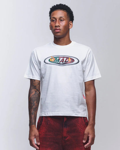 CAMISETA MAD LOGO 125 OFF WHITE - Four Street